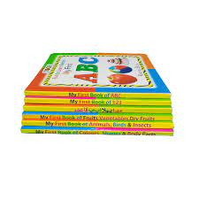 reading book set of 6 books with wipe