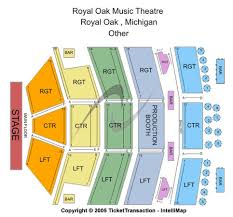 Royal Oak Theatre Seating Chart Kfc Delivery Hours