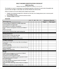 Checklist Form Ohye Mcpgroup Co