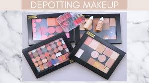 depotting makeup lace cosmetics