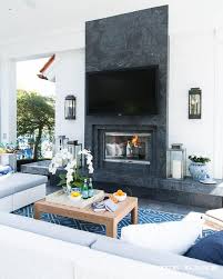 Outdoor Living Space With White Outdoor