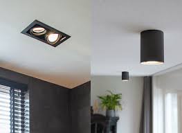 Recessed Or Surface Mounted Spotlights