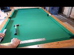 installing pool table rails you