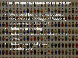 should uniforms be necessary by