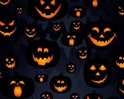Spooky Pumpkin iPhone Wallpaper