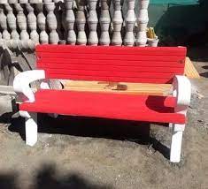 Polished Rcc Outdoor Bench Style