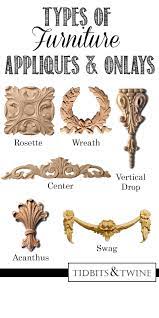 decorating with furniture appliques and