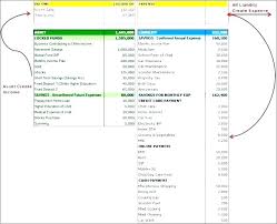 Business Balance Sheet Template Excel