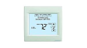 Dimensions (in.) 4 5/8 in. Honeywell Th8110r1008 Vision Pro 8000 Touch Screen Single Stage Thermostat User Guide Manuals