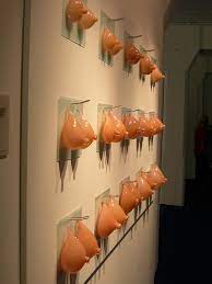 Wall of breasts | Made from glass | Lars Plougmann | Flickr