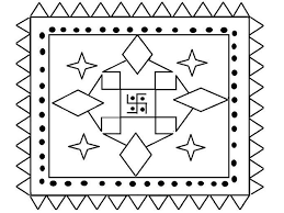 A collection of great coloring pages * there are lots of coloring sheets all over the web. Free Printable Rangoli Coloring Pages For Kids