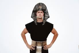 man in ancient egyptian costume