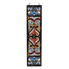 Red Victorian Stained Glass
