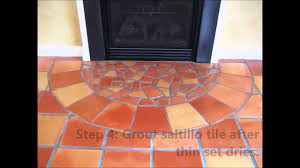 how to install saltillo mexican tile