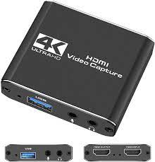 Finally, plug in the usb cable to your computer and your capture card. Amazon Com Vmkly Capture Card Hdmi Audio Video Capture Card 1080p 60fps Video Recorder Capture Device Converter With Mic Input Audio Output And 4k Hd Loop Out Work With Most Gaming Consoles Dslr Obs Computers