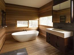 Natural Wood In The Bathroom To Make It
