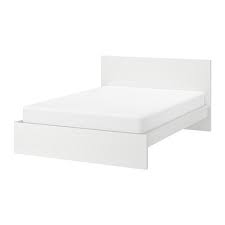 malm bed frame white lonset 160x200