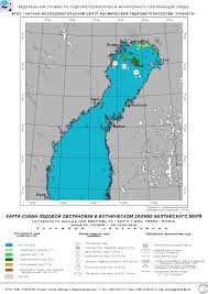 Baltic Sea Ice Cover Chart Maps