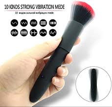 2 in 1 makeup brush vibration