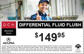 Conventional oil & filter change $39.95. Acura Service Coupons Oil Change Coupon And Specials From Dch Montclair Acura