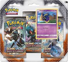 Pokemon 25956 Pokémon Company International 25956-PKM SM03 Pokemon Blister  Pack, Pack of 3 (German Language Version): Amazon.de: Toys & Games