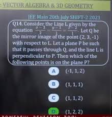 Vector Algebra 3d Geometry Y 2 1 Jee
