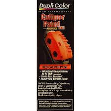 Duplicolor Brake Caliper Kit Red