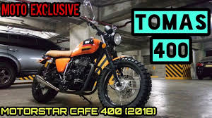 bike setup motorstar cafe 400