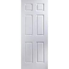 b q white moulded internal door 6 panel