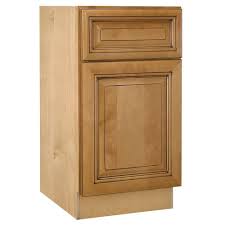 Gift your space magnificence with these superb single kitchen cabinet on alibaba.com. Home Decorators Collection Lewiston Assembled 21x34 5x24 In Single Door Drawer 2 Rollout Trays Hinge Right Base Kitchen Cabinet In Toffee Glaze B21r 2t Ltg The Home Depot