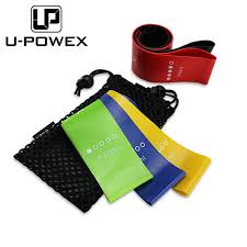 Fit Simplify Resistance Loop Exercise Bands With Instruction Guide Carry Bag Strength Training Power Weight Programs Set Of 5 L022003 Full Body