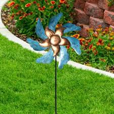 wind spinner rotating windmill garden