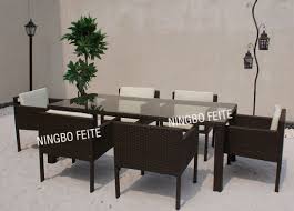 Whether it's for throwing lavish dinner parties or bringing your family together, dining sets are the heart of the home, so make yours the centre of attention with luxury rattan's modern range of dining table sets. Outdoor Rattan Dining Sets Dining Table Chair China Rattan Furniture Outdoor Furniture Made In China Com