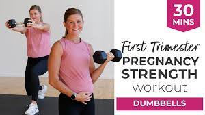 first trimester strength workout