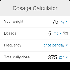 dosage calculator how to calculate