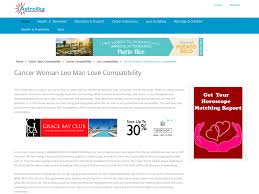 cancer woman leo man love compatibility