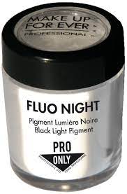 glow with make up for ever fluo night