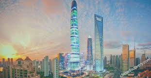 shanghai tower tallest building in