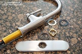 how to install a kitchen faucet