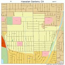 hawaiian gardens california street map