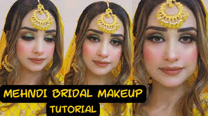 special mehndi bridal makeup tutorial