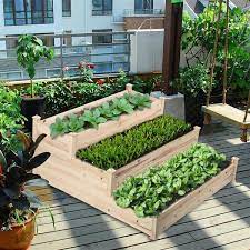 Yaheetech 3 Tier Raised Garden Bed