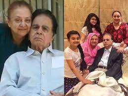 Dilip Kumar is survived by his wife ...