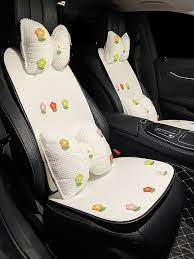 Cute Flower Car Seat Covers Set For