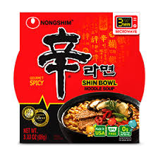 shin ramyun bowl noodle soup world of