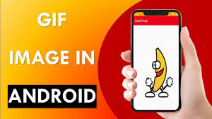 how to add gif image in android