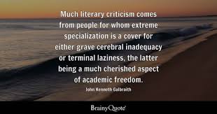 literary criticism es brainye