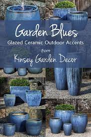 Kinsey Garden Decor Blue Pearl Indoor
