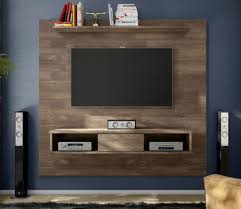 Tv Stand Brown Wood For 70 Inch