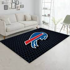 buffalo bills rug custom size and